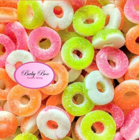 Fizzy Assorted Sweet Rings (H)