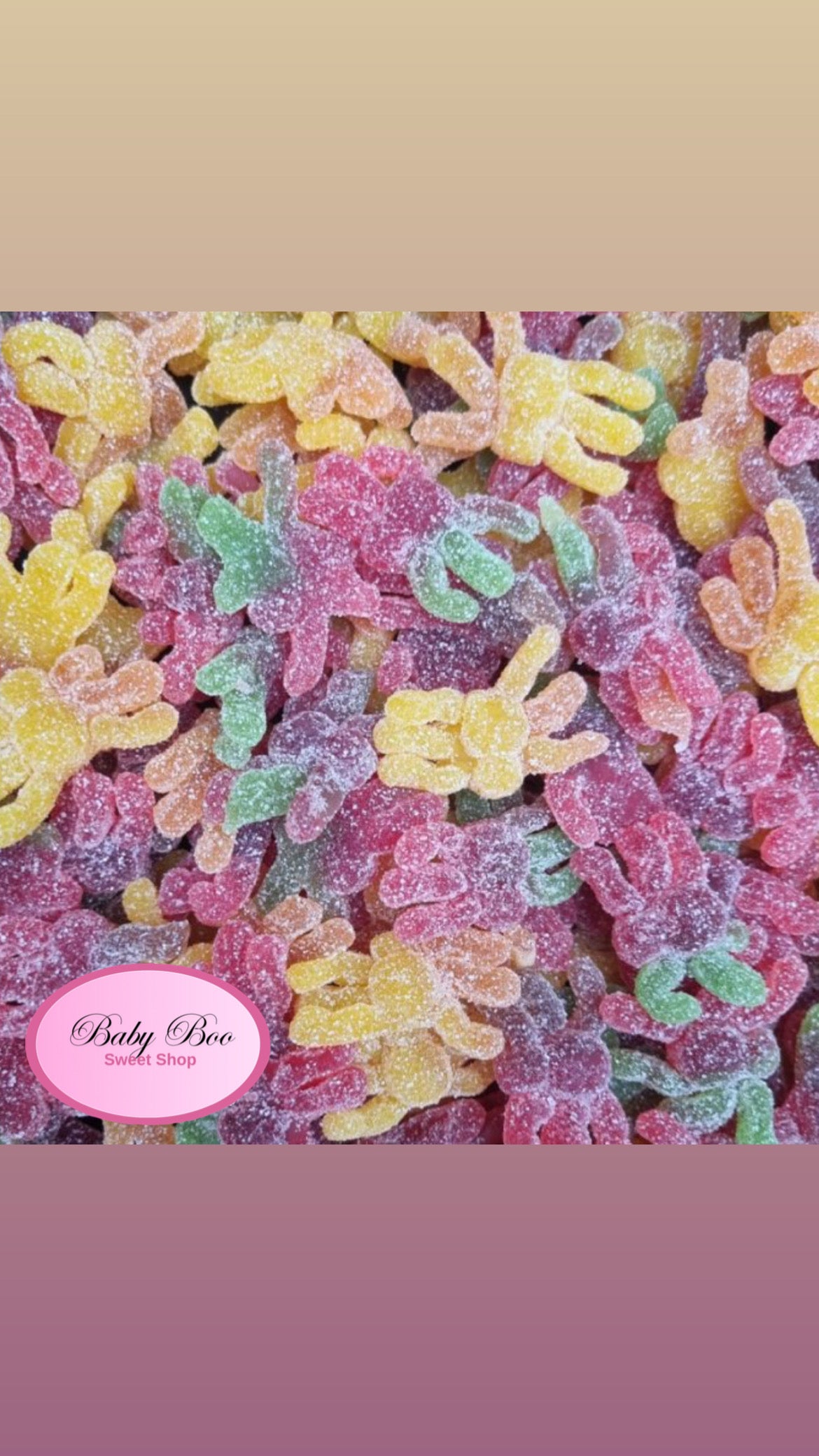 Sour Spider Sweets